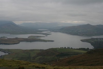 Vanaf Valentia Island richting Noorden kijkend