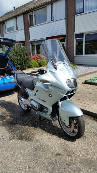 Na een poetsbeurt weer klaar voor gebruik!