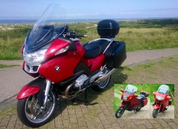 Mijn bijde motoren voor lekker te rijden en toeren in zomer en winter.