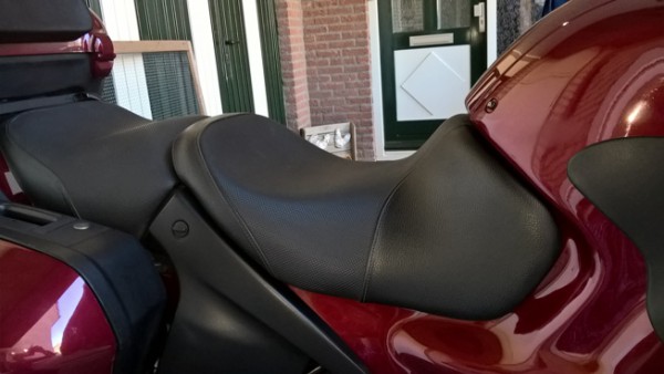 Aangepaste buddyseat van Wunderich naar mijn wensen