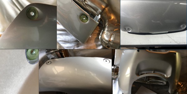 Reparatie bevestigingsgaten onderspoiler