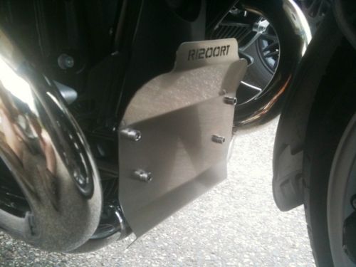 BMW R1200RT Stainless Engine Guard Cover Crud Catcher.jpg