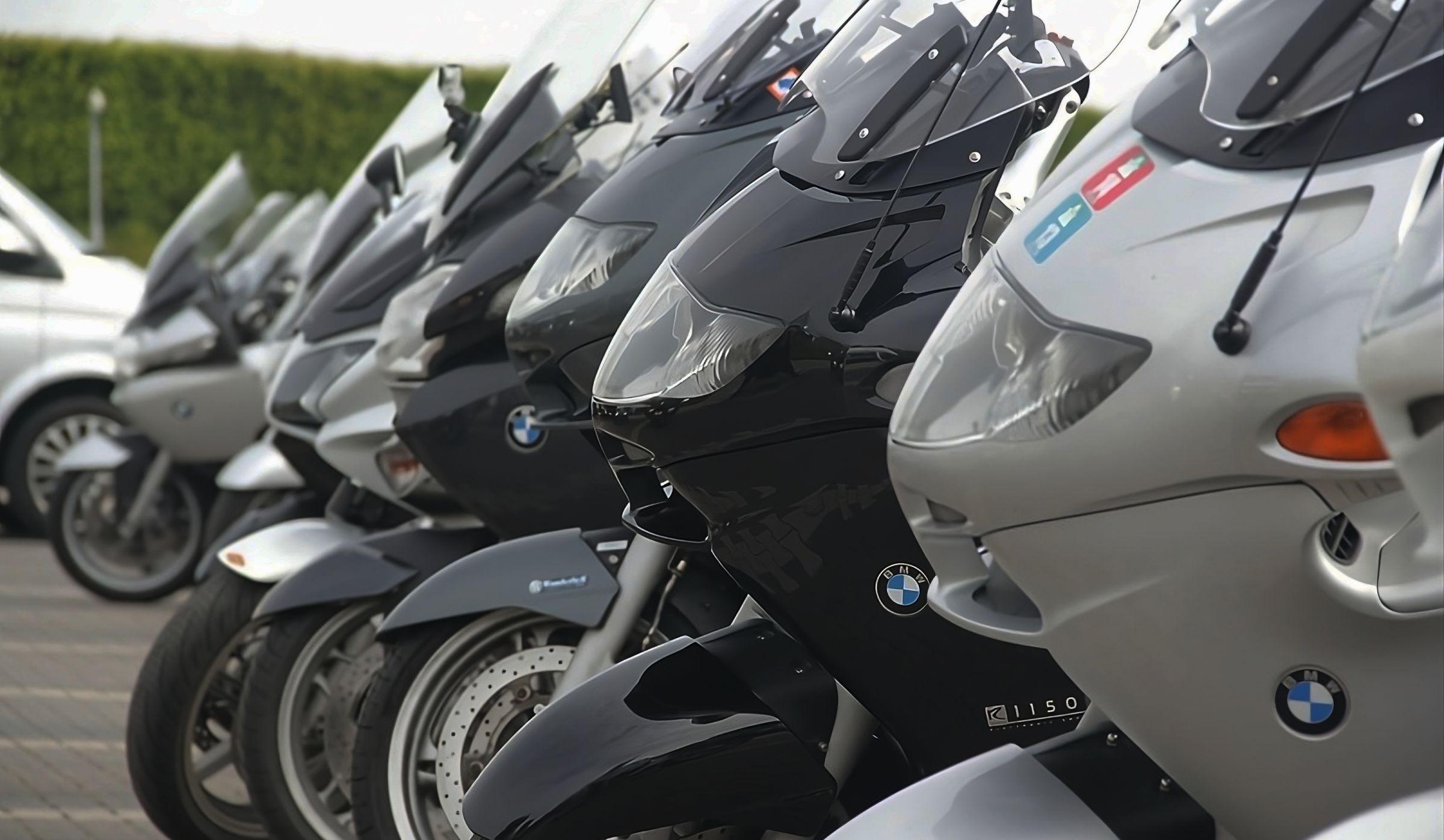 Veel BMW RT motoren